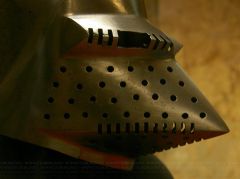 Бацинет с забралом, около 1410